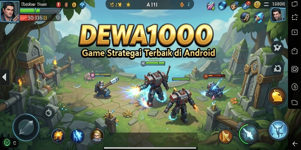 Gameplay DEWA1000 yang intens dan menarik.