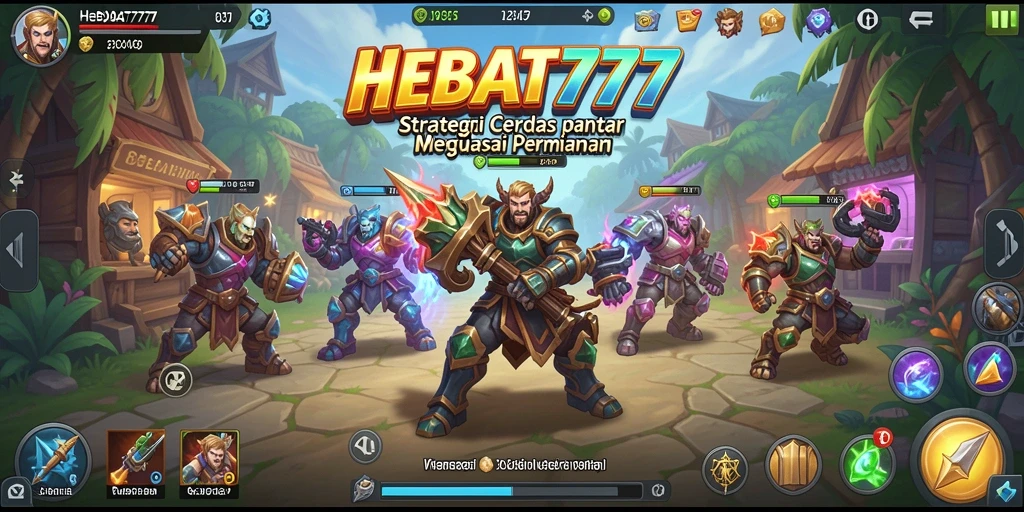 Tampilan gameplay HEBAT777 yang menegangkan dan penuh strategi.