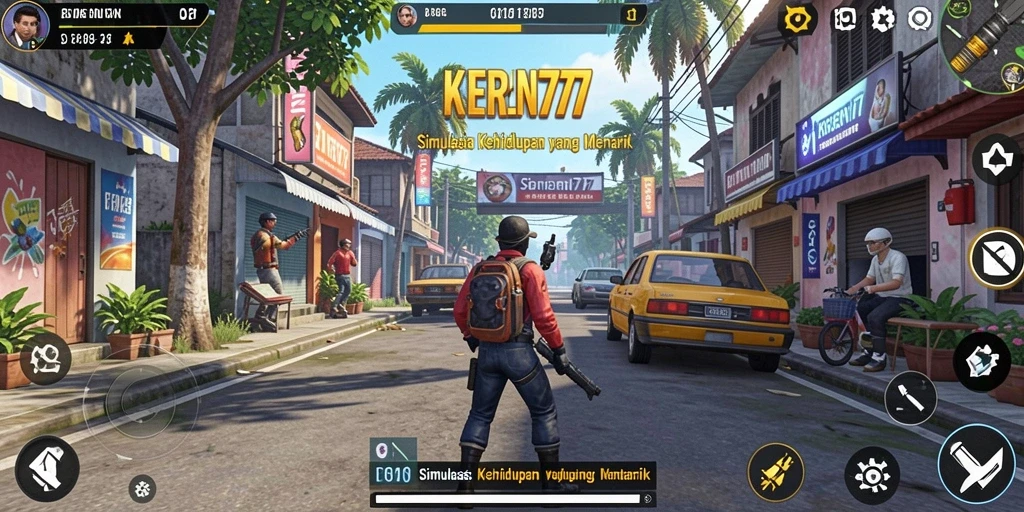 Tampilan gameplay KEREN77 yang menarik dengan berbagai aktivitas simulasinya.