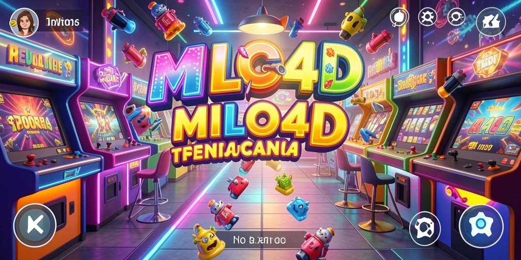Tampilan gameplay <strong>MILO4D</strong> yang penuh warna dan menantang.