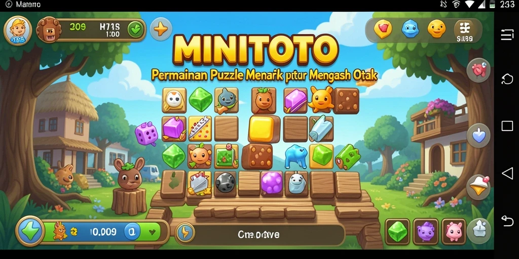 Tampilan gameplay MINITOTO yang menarik dan penuh warna.