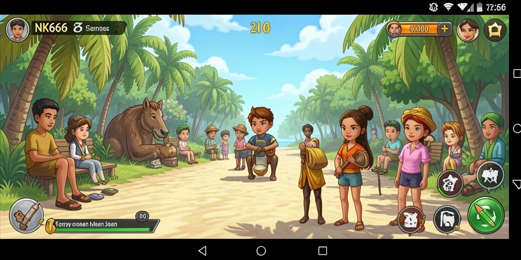 Screenshot gameplay NK666 yang menunjukkan keseruan permainan Casual.