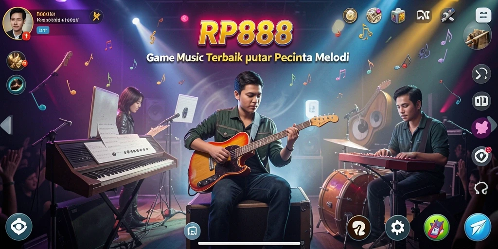Tampilan gameplay RP888 yang menarik dan penuh warna.
