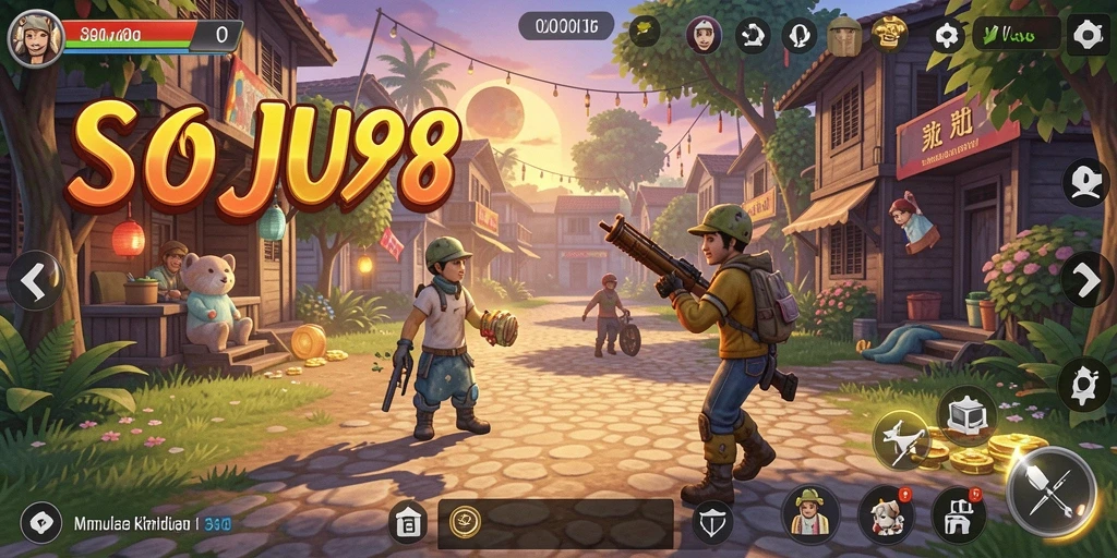Tampilan gameplay menarik dari SOJU88 yang menampilkan simulasi kehidupan.