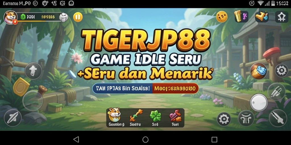 Tampilan gameplay utama TIGERJP88 yang menarik dan interaktif.
